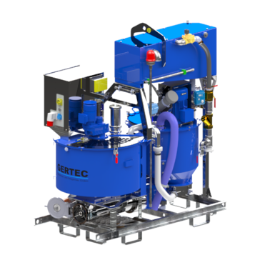Fully automatic grouting unit colloidal mixer GERTEC IS-35-EA Anchor Bar anchor Self-drilling anchor Strand anchor