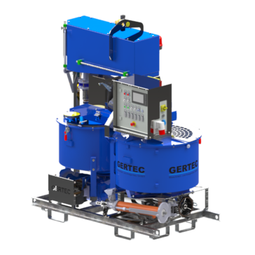 Colloidal mixer grouting unit GERTEC IS-35-EA Anchor