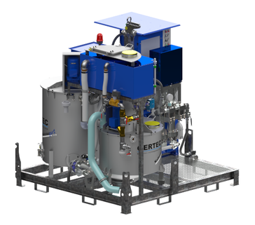 grout plant grouting system GERTEC IS-80-EAHD