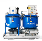 robust grout plants colloidal mixer Injektionstechnik Injektionsanlagen Injektionsstation GERTEC